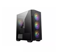 MSI MAG FORGE M100R computer case Midi Tower Black, Transparent