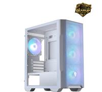 MSI MAG Forge M100R Midi Tower Transparent, White