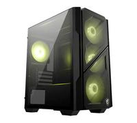 MSI MAG FORGE M110R AIRFLOW Mini Chassis, MicroATX Tower, Black, 4x ARGB PWM Fan