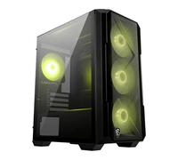 MSI MAG FORGE M120R AIRFLOW Chassis, MicroATX Tower, Black, 4x ARGB PWM Fans, US