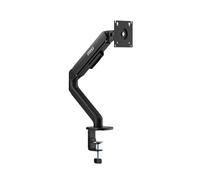 MSI MAG MT101G - Gas Spring Single Monitor Stand Arm, Supports 17-32 Inch and 22 lbs, VESA Compatible, Adjustable Gas Spring Mount, Clamp & Grommet, Quick Release Plate - Black
