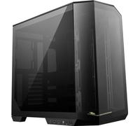 MSI MAG PANO 100L PZ - Premium Mid-Tower Gaming PC Case - Tempered Glass Side Panel - Liquid Cooling Support up to 360mm Radiator - Vented Front Panel