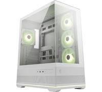 MSI MAG PANO 110R PZ ARGB Tempered Glass Mid Tower Gaming PC Case - White