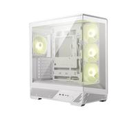 MSI MAG PANO 130R PZ ARGB Tempered Glass Mid Tower Gaming PC Case - White