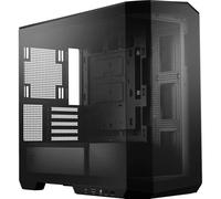 MSI mag PANO M100L PZ - Micro-ATX Gaming Tower with Panoramic Glass Panoramic Panel, Optimized Ventilation, ARGB Compatible and Liquid Cooling - Compact PC Case