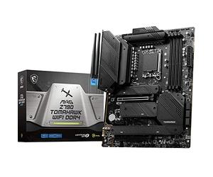 MSI MAG Z790 Tomahawk WiFi DDR4 supports Intel processors 12.+ 13th generation, LGA 1700, 16+1+1 phase VRM 105A, 4X DDR4 DIMMs 666+MHz/OC, 1x PCIe 5.0 x16, 1x M.2 G. en5, 4 x M.2 Gen4, Wi-Fi 6E