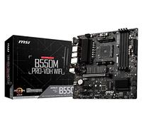 MSI MB5033 B550M PRO-VDH WIFI Ryzen 5000 Series (AM4) Compatible, M.2 Heatsink, Wi-Fi Function, MicroATX [AMD B550 Equipped]