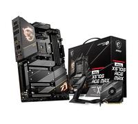 MSI MEG X570S ACE MAX WIFI Motherboard ATX - Supports AMD Ryzen 5000 Series Processors, AM4, DDR4 Boost (5300MHz/OC), 1 x PCIe 4.0 x1, 4 x M.2 Gen4 x4, 2.5G LAN, Wi-Fi 6E