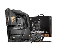 MSI MEG X670E ACE Motherboard, E-ATX - Support AMD Ryzen 9000 Series Processors, AM5 - 22 Duet Rail 90A Power Stage, DDR5 Memory Boost 6666+MHz/OC, 3 x PCIe 5.0 x16, M.2 Gen5, 10G LAN, Wi-Fi 6E