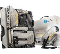 MSI MEG Z590 ACE Gold Edition Gaming Motherboard (ATX, 11th/10th Gen Intel Core, LGA 1200 Socket, SLI/CFX, DDR4, PCIe 4, M.2 Slots, USB 3.2 Gen 2, Wi-Fi 6E, Mystic Light RGB)
