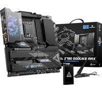 MSI MEG Z790 GODLIKE MAX Gaming Motherboard - Supports Intel 12th/13th/14th Gen Processors, LGA 1700, DDR5, PCIe 5.0, M.2, 10Gbps LAN, USB 3.2 Gen2, Wi-Fi 7, Bluetooth 5.4