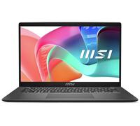 MSI Modern 14 F13MG-276UK Intel Core i5 i5-1334U Laptop 35.6 cm (14") Full HD 16 GB DDR4-SDRAM 512 GB SSD Wi-Fi 6E (802.11ax) Windows 11 Home Grey