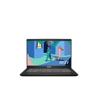 MSI Modern 14 C7M-074UK AMD Ryzen™ 5 7530U Laptop 35.6 cm (14") Full HD 8 GB DDR4-SDRAM 512 GB SSD Wi-Fi 6E (802.11ax) Windows 11 Home Black