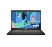 MSI Modern 14 C7M-407UK laptop AMD Ryzen™ 5 7430U 35.6 cm (14") Full HD 8 GB DDR4-SDRAM 512 GB SSD Wi-Fi 6E (802.11ax) Windows 11 Home Black