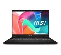MSI Modern 14H Laptop | Intel Core 5 210H | Intel Graphics | 14" Full HD+ Screen | 16GB RAM | 512GB SSD | Windows 11 Home Plus | Classic Black
