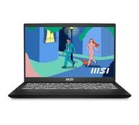 MSI Modern 15 B12M-026UK Intel® Core™ i7 i7-1255U Laptop 39.6 cm (15.6") Full HD 8 GB DDR4-SDRAM 256 GB SSD Wi-Fi 6 (802.11ax) Windows 11 Home Black