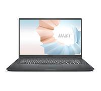 MSI Modern 15A Thin and Light Daily Laptop: 15.6" FHD 1080p, Intel Core i7-1195G7, Intel Iris Xe, 8GB, 512GB SSD, Win10, Carbon Gray (A11MU-653)