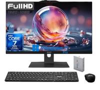 msi Modern 23.8" Touchscreen Business All-in-One AI Desktop, Intel Core 7-150U, 16GB DDR5, 512GB SSD+1TB HDD, FHD Camera, Wi-Fi 6E, HDMI, USB-C, Wireless Keyboard & Mouse, Windows 11 Pro