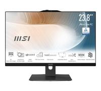 MSI Modern AM242TP AIO Desktop: 23.8" FHD, Intel Core 3-100U, 8GB Memory, 512GB M.2 NVMe SSD, Windows 11 Home: White 1M-1200US