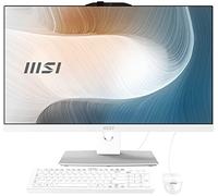 MSI Modern AM242TP AIO Desktop, 23.8" FHD Touchscreen, Intel Core i7-1165G7, 16GB Memory, 512GB SSD, WiFi 6, BT 5.1, FHD Webcam, White, Windows 10 Home (11M-487US)