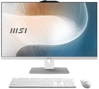 MSI Modern AM272P AIO Desktop: 27" FHD, Intel Core 5-120U, 16GB Memory, 1TB M.2 NVMe SSD, WiFi 6E, BT 5.3, Windows 11 Home: White 1M-823US