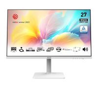 MSI Modern MD272QXPW 27" IPS Quad HD 100Hz 1ms USB-C Height Adjustable Monitor -