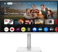 MSI Modern MD272UPSW 27" 4K Ultra HD 60Hz Smart Monitor - White, White