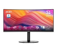 MSI Modern MD342CQP computer monitor 86.4 cm (34") 3440 x 1440 pixels UltraWide Quad HD LCD Black
