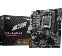 MSI PRO A620M-E ProSeries Motherboard (AMD 9000/8000/7000 Series Processors, AM5, DDR5, PCIe 4.0, SATA 6Gb/s, M.2, USB 3.2 Gen 1, DVI/HDMI, mATX)