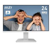 MSI PRO MP2412W 23.8 Inch Full HD Office Monitor - 1920 x 1080 Wide View Panel, 100 Hz, Eye-Friendly Screen, VESA Mountable, Built-in Speakers, Display Kit Support, Tilt Adjustable - HDMI 1.4b, DP 1.2