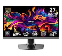 MSI MPG 272URXDE QD-OLED computer monitor 67.3 cm (26.5") 3840 x 2160 pixels 4K Ultra HD Black