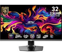 MSI MPG 321URX QD-OLED computer monitor 80 cm (31.5") 3840 x 2160 pixels 4K Ultra HD Black