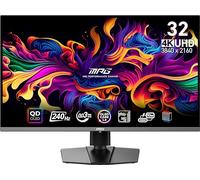 MSI MPG 321URX QD-OLED computer monitor 80 cm (31.5") 3840 x 2160 pixels 4K Ultra HD Black