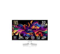 Msi Mpg 321Urxw Qd-Oled 32-Inch, 4K Uhd, 240Hz, 0.03Ms, Adaptive Sync, White Gaming Monitor Black
