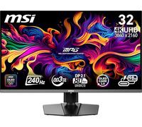 msi MPG 322URX QD-OLED 32-inch 3840 x 2160 (UHD) Computer Monitor, 240Hz, Adaptive-Synch, HDMI, DP Port, VESA Mountable, Tilt, Speaker, 0.03ms, Black