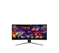 Msi Mpg 341Cqpx Qd-Oled 34-Inch, Uwqhd, 240Hz, Adaptive-Sync Curved Gaming Monitor Black