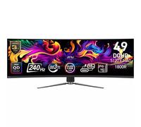 MSI MPG 491CQPX QD-OLED computer monitor 124.5 cm (49") 5120 x 1440 pixels Dual QHD Black