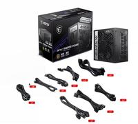 MSI MPG A1000G PCIE5 power supply unit 1000 W 20+4 pin ATX ATX Black