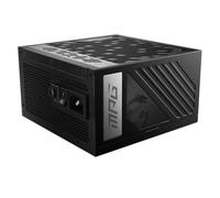 MSI MPG A1000G PCIE5 Power Supply Unit, UK Plug - 1000W, 80 Plus Gold Certified, Fully Modular ATX 3.0, PCIe 5.0 GPU Support, Japanese 105°C Capacitors, 0% RPM Mode, Flat Cables - 10 Year Warranty