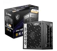 MSI MPG A1000G PCIE5 Power Supply Unit, UK Plug - 1000W, 80 Plus Gold Certified, Fully Modular ATX 3.0, PCIe 5.0 GPU Support, Japanese 105°C Capacitors, 0% RPM Mode, Flat Cables - 10 Year Warranty