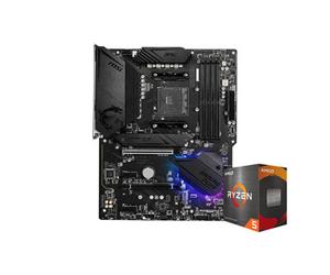 MSI MPG B550 GAMING PLUS Motherboard + AMD Ryzen 5 5600X CPU Bundle