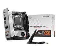 MSI MPG B650I Edge WiFi Gaming Motherboard (AMD AM5, Mini-ITX, DDR5, PCIe 4.0, M.2, SATA 6Gb/s, USB 3.2 Gen 2, HDMI, Wi-Fi 6E, AMD Ryzen 7000 Series Desktop Processors)