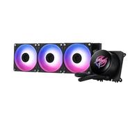 MSI MPG CORELIQUID P13 360 AIO CPU Liquid Cooler - Full-Plane & Screwless Copper Base, Improved Water Channel Design, ARGB GEN2, CycloBlade 9, Split-Flow Radiator, Rifle Bearing Fans