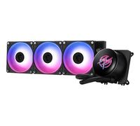 MSI MPG CORELIQUID P13 360 AIO CPU Liquid Cooler - Full-Plane & Screwless Copper Base, Improved Water Channel Design, ARGB GEN2, CycloBlade 9, Split-Flow Radiator, Rifle Bearing Fans
