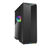 MSI MPG GUNGNIR 100 Mid Tower Gaming Computer Case 'Black, 1x 120mm ARGB + 3x 120mm Fan, Mystic Light Sync, 8 Channel ARGB Hub, Tempered Glass Panels, E-ATX, ATX, mATX, mini-ITX'