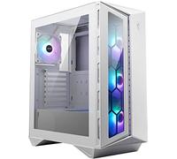 MSI MPG GUNGNIR 110R WHITE Mid Tower Gaming Computer Case 'White, 4x 120mm ARGB Fan, 1 to 6 ARGB Control board, USB Type-C, Tempered Glass, Center, ATX, mATX, mini-ITX'