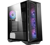 MSI MPG GUNGNIR 111R Mid Tower Gaming PC Case - Black, 4 x 120mm ARGB Fans, USB 3.2 Gen2x2 Type-C, Tempered Glass Panel, Magnetic Dust Filter, Mystic Light RGB, ATX, m-ATX, Mini-ITX