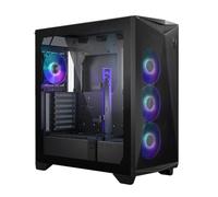 MSI MPG GUNGNIR 300R Airflow - Premium Mid-Tower Gaming PC Case - Tempered Glass Side Panel - ARGB 120mm Fans - Liquid Cooling Support up to 360mm Radiator - Vented Front Panel
