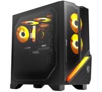 MSI MPG Infinite Z3 Gaming Desktop PC, AMD Ryzen 9 9900X, 32GB DDR5 RAM, 2TB PCIe Gen4 SSD, NVIDIA GeForce RTX 5070 Ti 16GB, Liquid Cooling, Windows 11 Home, Wi-Fi 6E, Black (9NVRR9-280UK)
