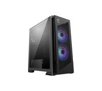 MSI MPG VELOX 300R AIRFLOW PZ Tempered Glass Mid Tower PC Case - Black